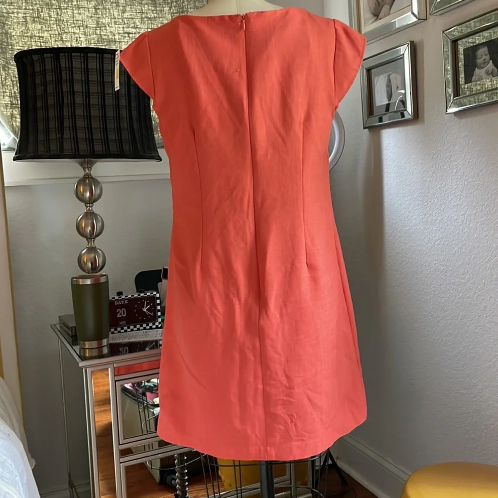 Karins Steven Vintage Salmon Dress - Picture 4 of 6